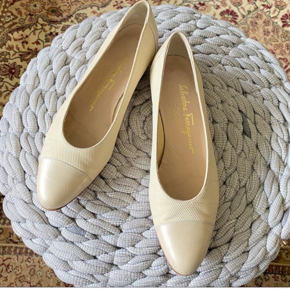Salvatore Ferragamo Boutique Italy Leather